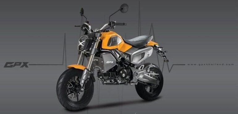 Xe GPX Demon X 125cc màu vàng